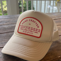 Khaki Trucker Hat - "Hand Crafted in Tennessee"