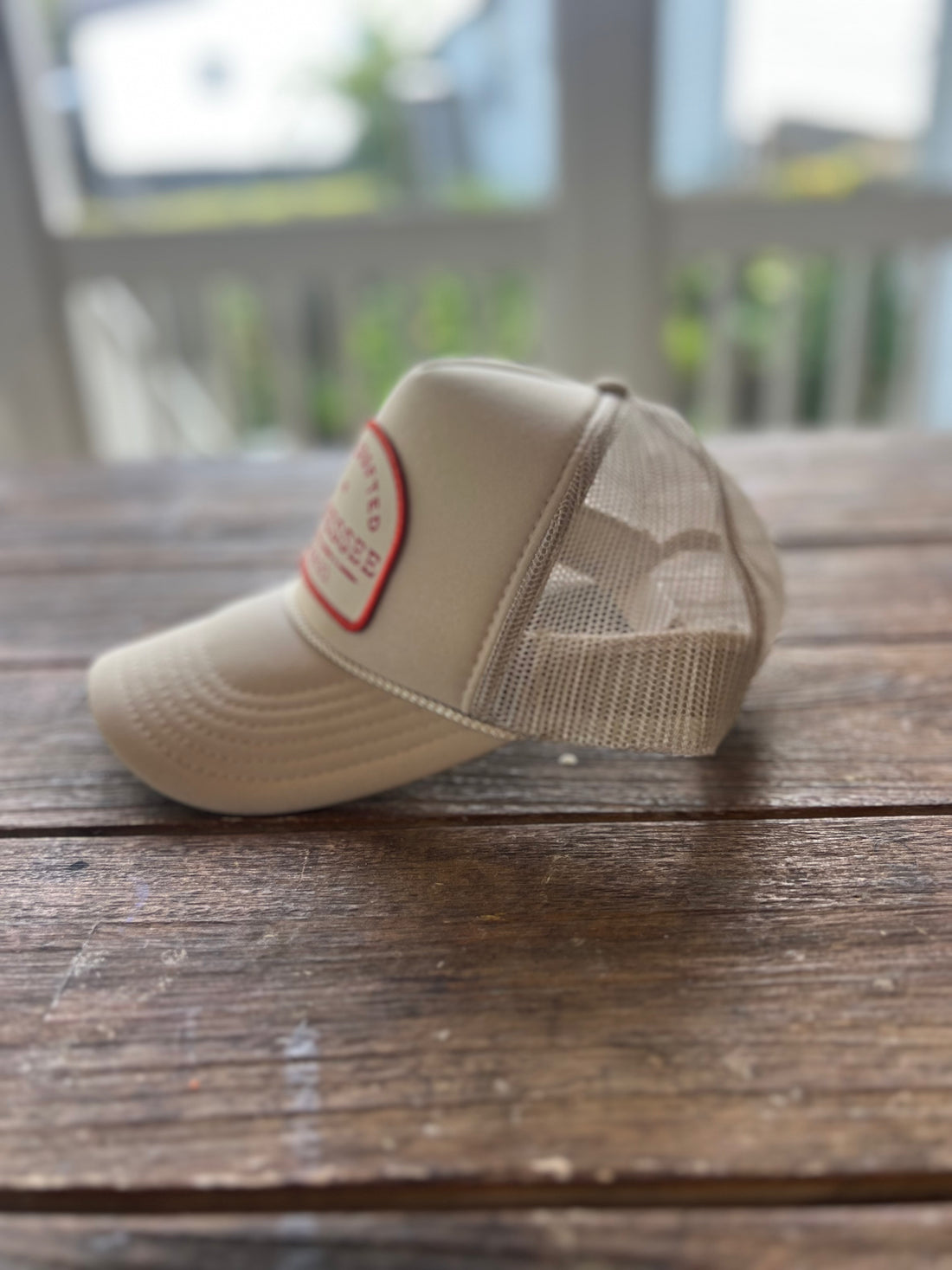 Khaki Trucker Hat - "Hand Crafted in Tennessee"