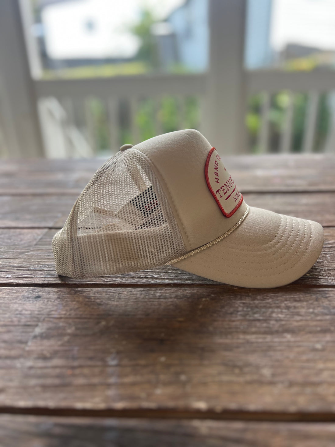 Khaki Trucker Hat - "Hand Crafted in Tennessee"