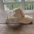 Khaki Trucker Hat - "Hand Crafted in Tennessee"