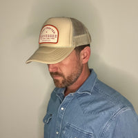 Khaki Trucker Hat - "Hand Crafted in Tennessee"