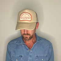 Khaki Trucker Hat - "Hand Crafted in Tennessee"
